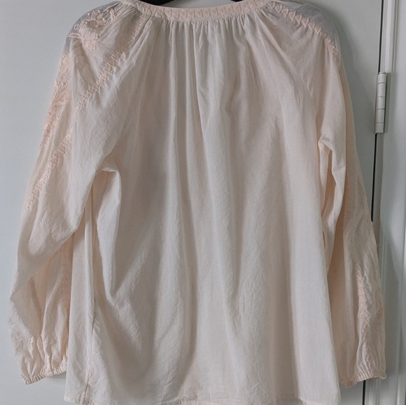 Embroidery cotton blouse by J Jill - Picture 3 of 8